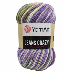 Włóczka YarnArt JEANS CRAZY bawełna OMBRE 7207