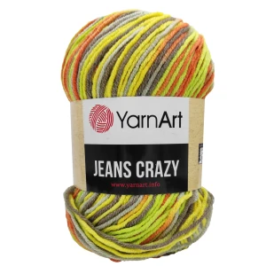 Włóczka YarnArt JEANS CRAZY bawełna OMBRE 7201