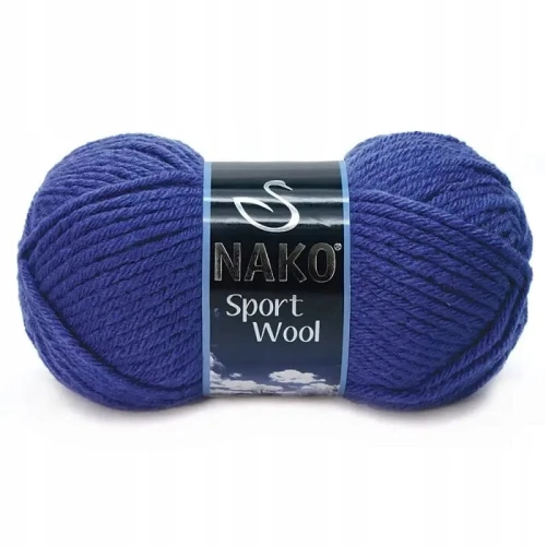 Włóczka NAKO Sport Wool Akryl wełna CHABROWA 10472