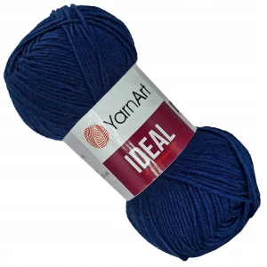 Włóczka YarnArt IDEAL 100% bawełna 50g/170m GRANATOWA 241