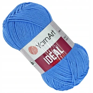 Włóczka YarnArt IDEAL 100% bawełna 50g/170m NIEBIESKA 239