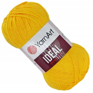 Włóczka YarnArt IDEAL 100% bawełna 50g/170m ŻÓŁTA 228
