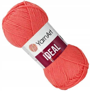 Włóczka YarnArt IDEAL 100% bawełna 50g/170m KORALOWA 236