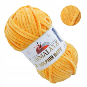 Włóczka HIMALAYA Dolphin Baby 100g Pomarańcz 80368