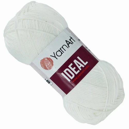 Włóczka YarnArt IDEAL 100% bawełna 50g/170m ECRU 222