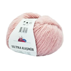 Włóczka Himalaya Ultra KASMIR alpaka+akryl 50g/175m ŁOSOSIOWA 801