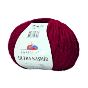 Włóczka Himalaya Ultra KASMIR alpaka+akryl 50g/175m BORDOWA 806