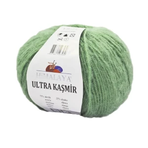 Włóczka Himalaya Ultra KASMIR alpaka+akryl 50g/175m ZGASZONA ZIELEŃ 821