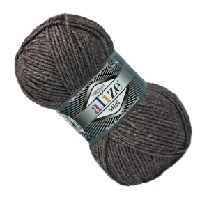 Włóczka Alize SUPERLANA MIDI z wełną 100g/170m JASNY BRĄZ 240