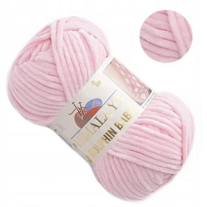 Włóczka HIMALAYA Dolphin Baby 100g Różowy 80303