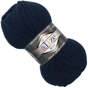 Włóczka Alize SUPERLANA MIDI z wełną 100g/170m GRANATOWA 58