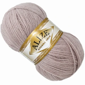 Włóczka Alize Angora Gold z wełną 100g/550m BEŻOWA 541