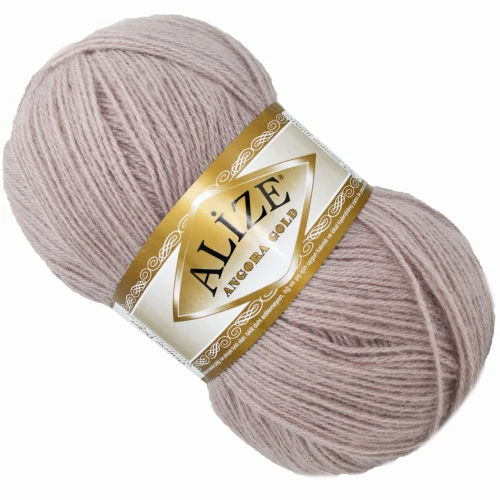 Włóczka Alize Angora Gold z wełną 100g/550m BEŻOWA 541