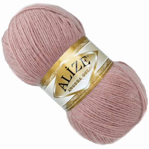 Włóczka Alize Angora Gold z wełną 100g/550m BEŻOWA 542