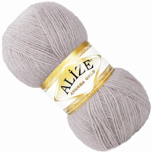 Włóczka Alize Angora Gold z wełną 100g/550m SZARA 652