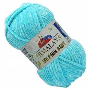 Włóczka HIMALAYA Dolphin Baby 100g TURKUSOWY 80335