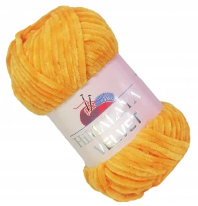 Włóczka Mięciutka HIMALAYA VELVET 100g ZŁOTY 90068