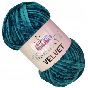 Włóczka Mięciutka HIMALAYA VELVET SZMARAGDOW 90048