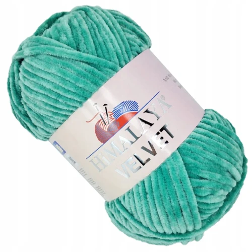 Włóczka pluszowa HIMALAYA VELVET 100g MORSKA 90054