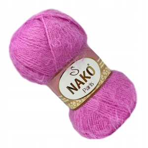 Włóczka Nako Paris włochata miękka 100g/245m WRZOSOWA 10510