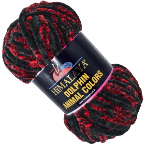 Włóczka Himalaya Dolphin Animal Colors pluszowa 83105