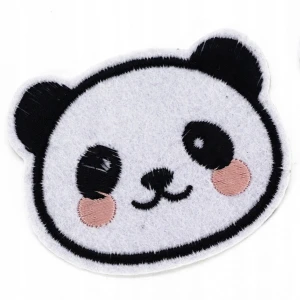Aplikacja termo dziecięca Panda naprasowanka 1szt