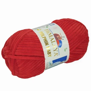 Włóczka HIMALAYA Dolphin Baby 100g CZERWONY 80318