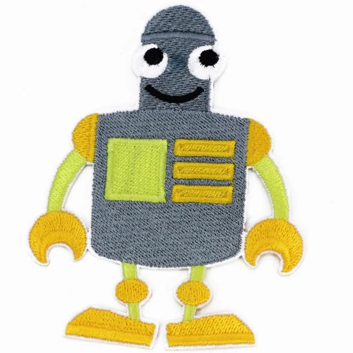 Aplikacja termo dziecięca Robot naprasowanka 1szt
