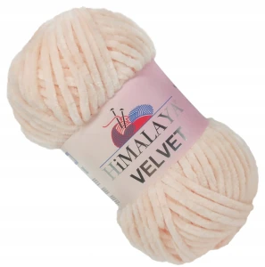 Włóczka Mięciutka HIMALAYA VELVET ŁOSOSIOWY 90053