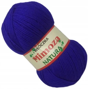 Włóczka Mimoza Opus Akryl 100g/330m SZAFIROWY 64