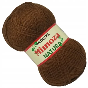 Włóczka Mimoza Opus Akryl 100g/330m BRĄZOWY 05