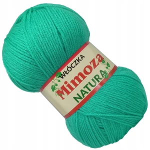 Włóczka Mimoza Opus Akryl 100g/330m TURKUSOWY 17