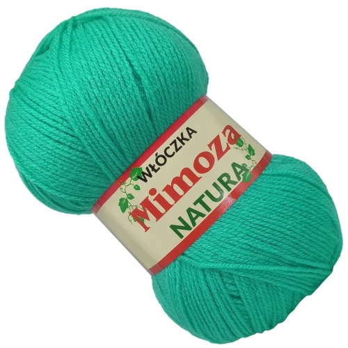 Włóczka Mimoza Opus Akryl 100g/330m TURKUSOWY 17