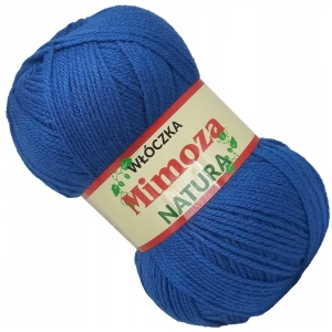 Włóczka Mimoza Opus Akryl 100g/330m JEANSOWY 233
