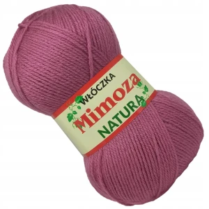 Włóczka Mimoza Opus Akryl 100g/330m C. WRZOSOWY 25