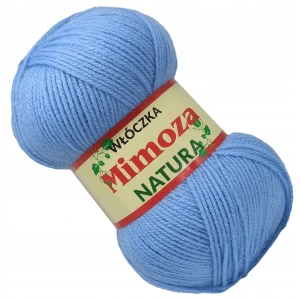 Włóczka Mimoza Opus Akryl 100g/330m NIEBIESKI 09