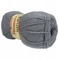 Włóczka Mimoza Opus Akryl 100g CIEMNY SZARY 1802
