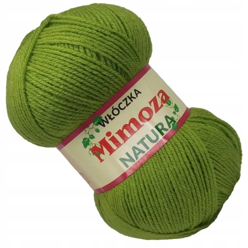 Włóczka Mimoza Opus Akryl 100g/330m ZIELONY 122