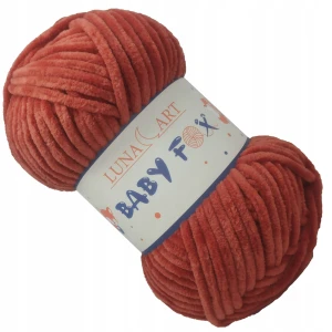 Włóczka Baby Fox Gruba Miękka 100g RUDY 27