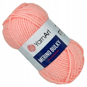 Włóczka YarnArt Merino Bulky Akryl ŁOSOSIOWY 565